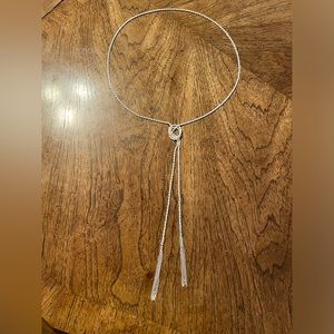 Silpada 58" necklace strand to drape or knot. No clasp by design. Retired piece